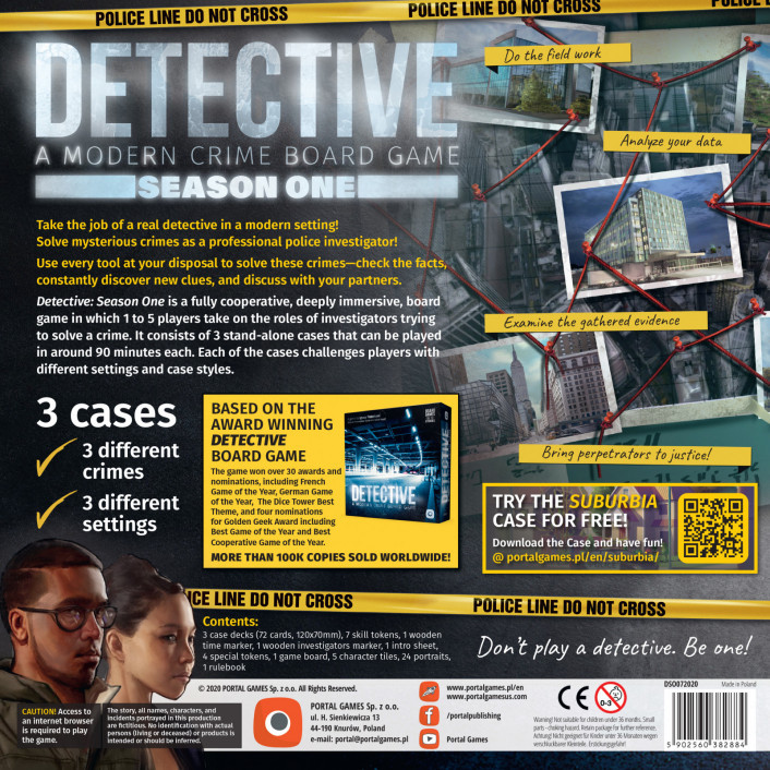 Detective : A Modern Crime Board Game - Season One
